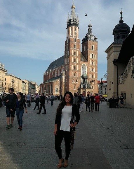 In Krakow Main Square